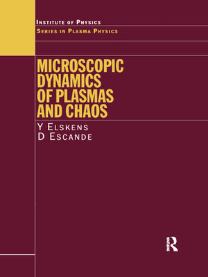 cover image of Microscopic Dynamics of Plasmas and Chaos